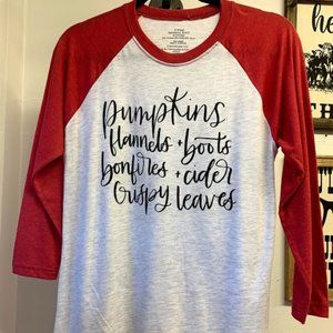 Fall Favorites Baseball Tee